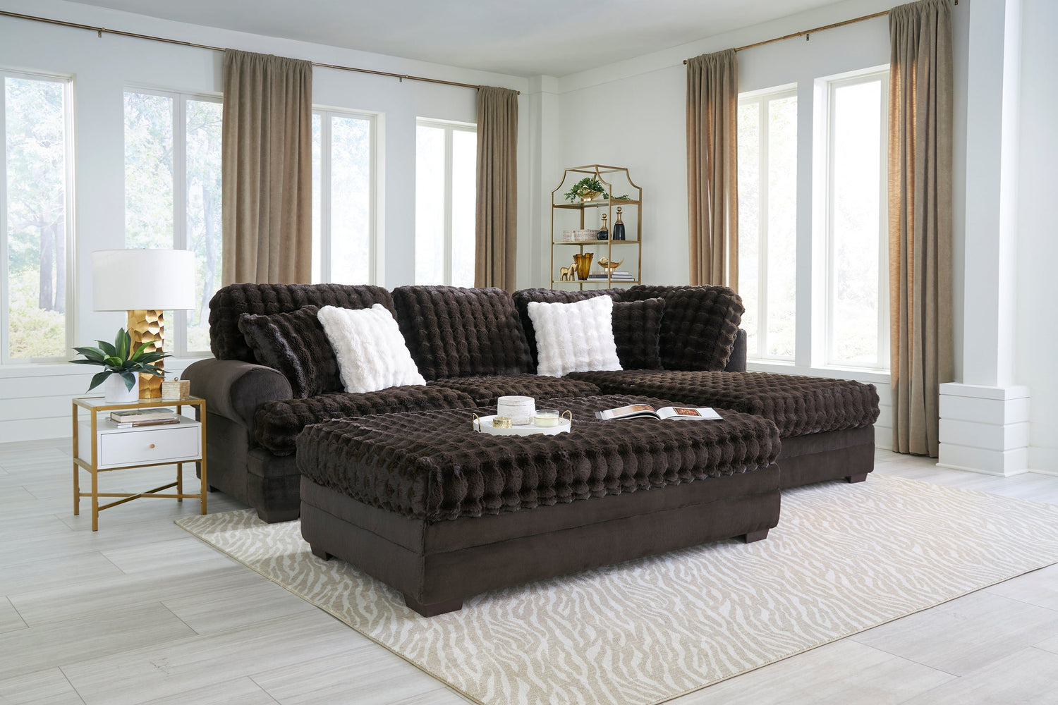 700 Kama Espresso Sectional - 700 Kama Espresso Sectional