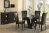 Daisy Espresso 48" Glass-Top Round Dining Table from Homelegance - Luna Furniture