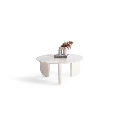 720 Cream 3 Pc Coffee Table Set [ETA: 3/15] - 720CREAM-COFSET