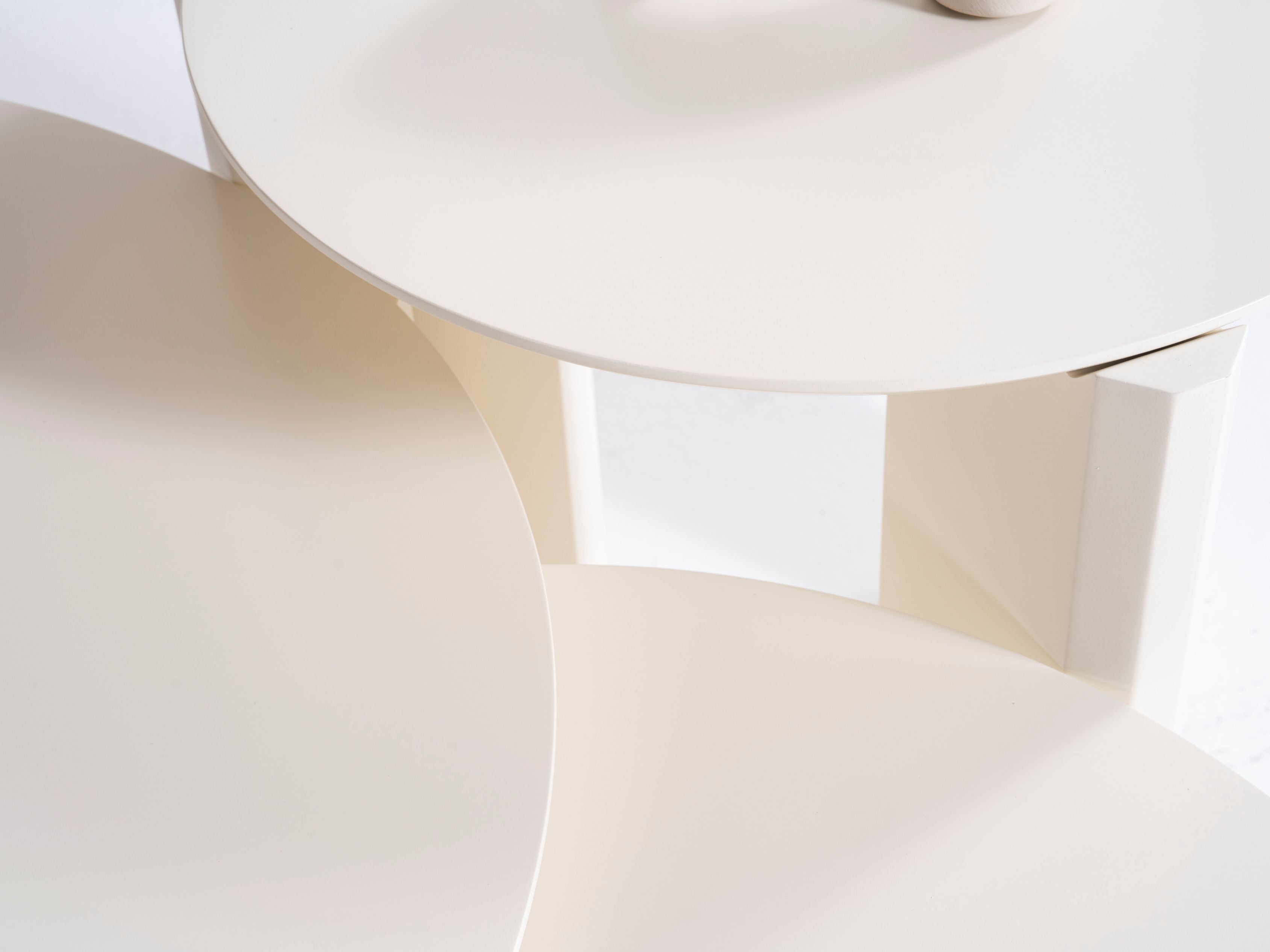 720 Cream 3 Pc Coffee Table Set [ETA: 3/15] - 720CREAM-COFSET