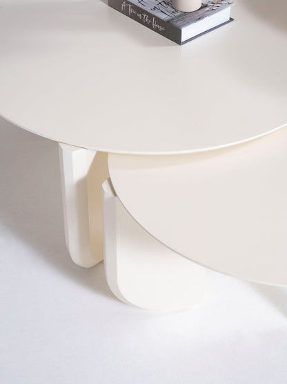 720 Cream 3 Pc Coffee Table Set [ETA: 3/15] - 720CREAM-COFSET