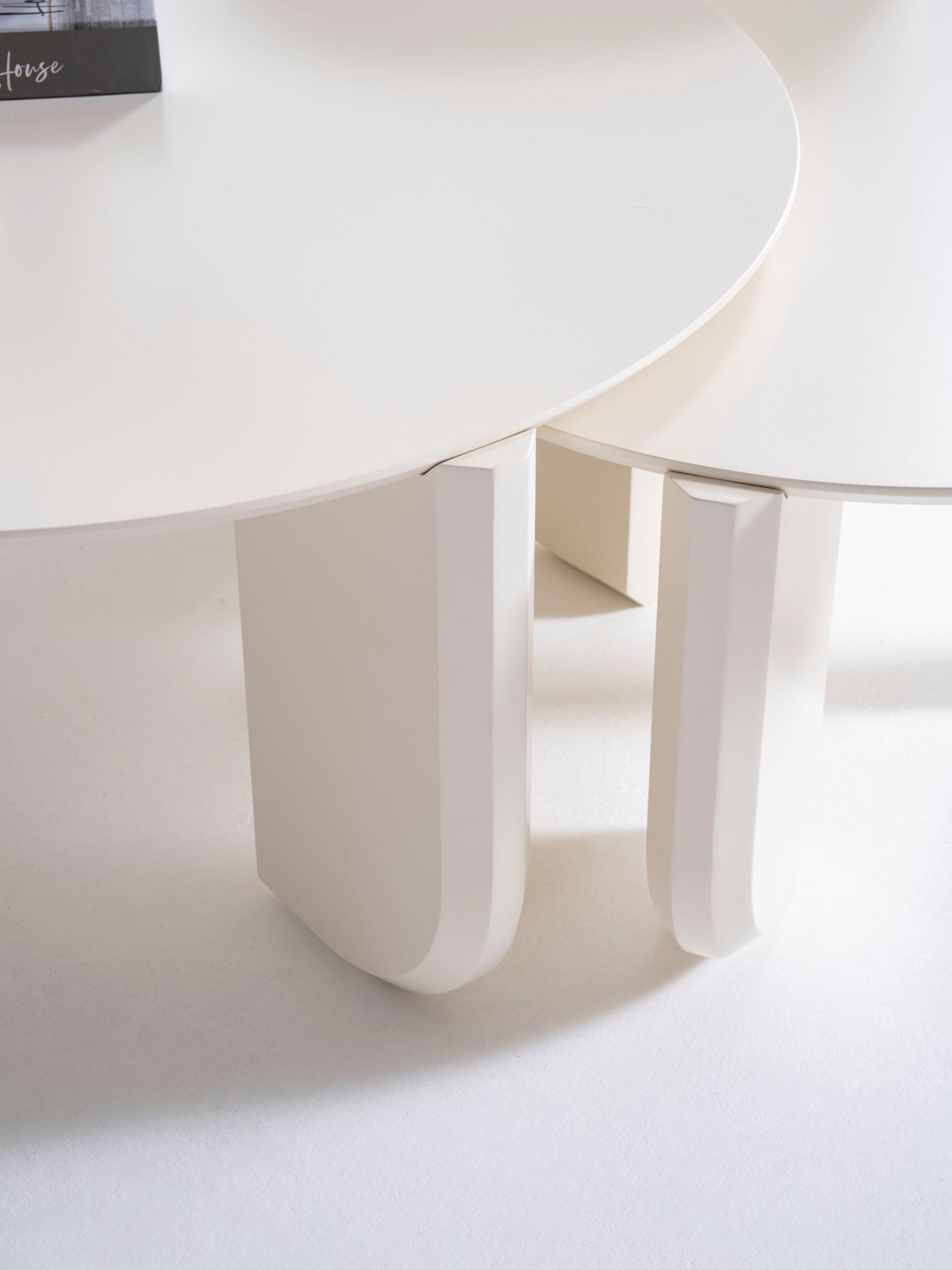 720 Cream 3 Pc Coffee Table Set [ETA: 3/15] - 720CREAM-COFSET