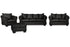 Darcy Black Sofa, Loveseat, Chair and Ottoman -  Ashley - Luna Furniture