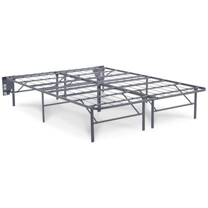 8 Inch Chime Innerspring Mattress with Foundation in White - PKG009760