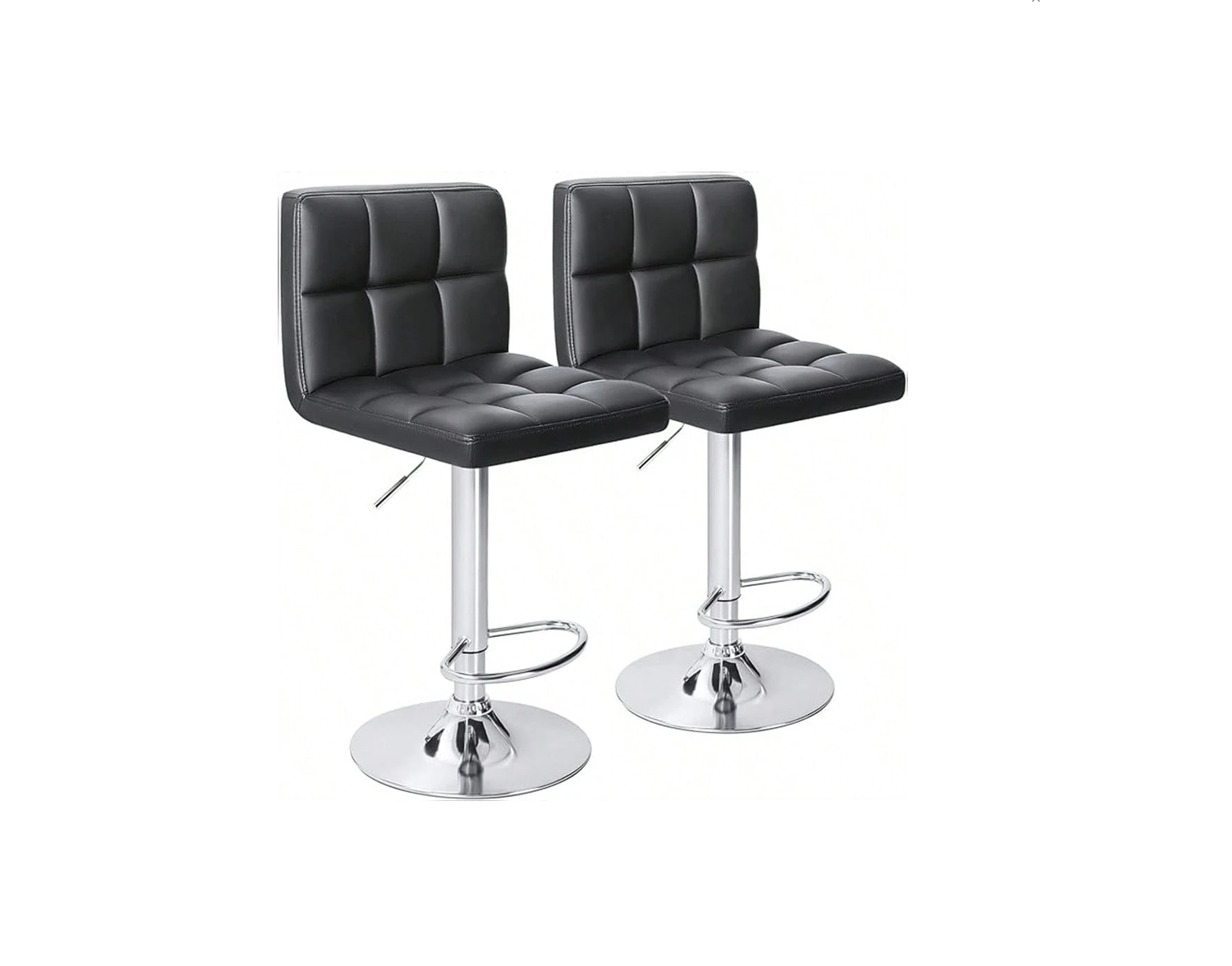 8100 Black - Adjustable Barstool - 8100-Black