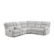 8406GY*SC (3)3-Piece Sectional with Left Console - 8406GY*SC