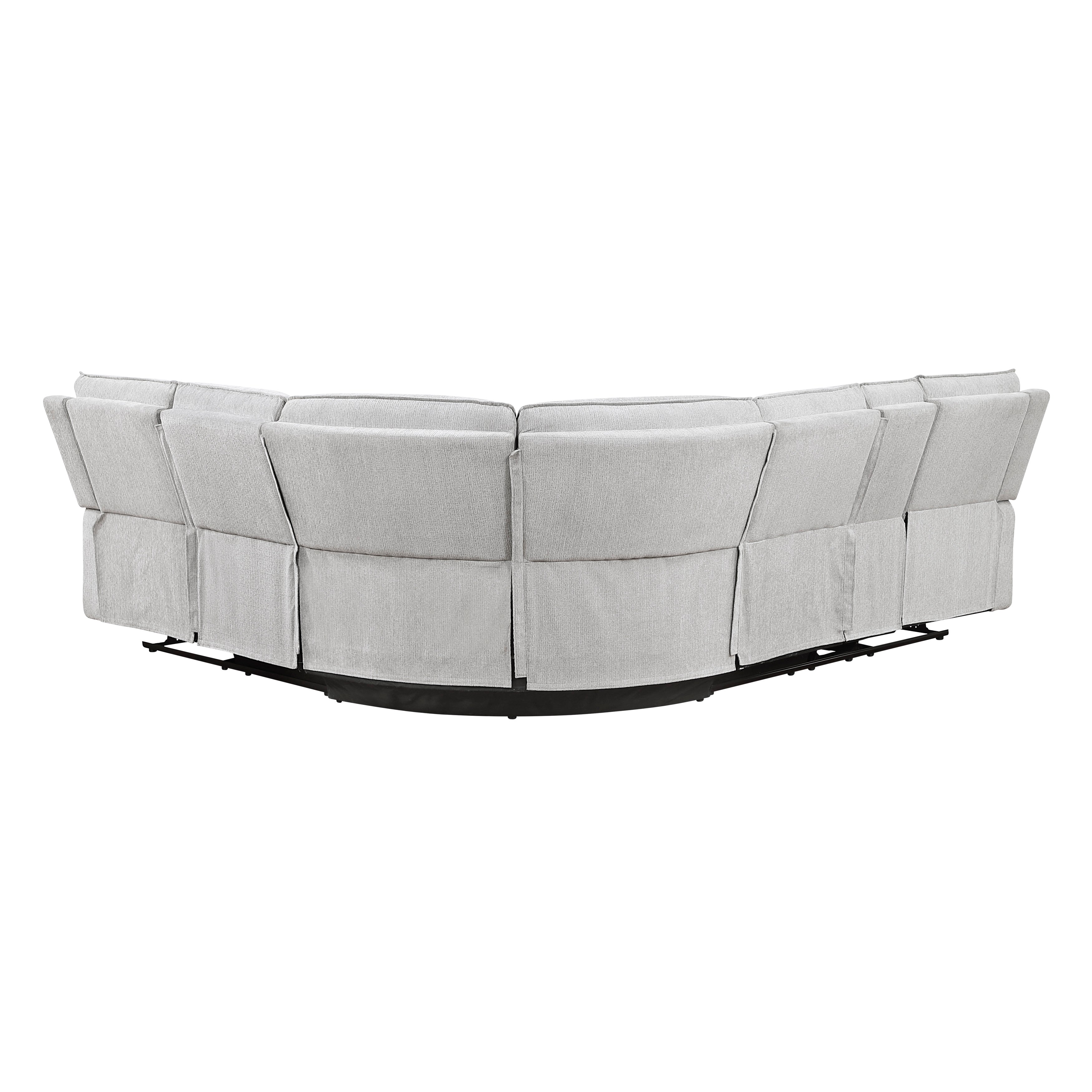 8406GY*SC (3)3-Piece Sectional with Left Console - 8406GY*SC