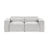 8414GRY-2PWH* (2)Power Double Reclining Love Seat with Power Headrests - 8414GRY-2PWH*