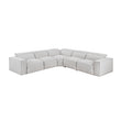 8414GRY-*5LRRRPWH (5)5-Piece Modular Power Reclining Sectional with Power Headrests - 8414GRY-*5LRRRPWH