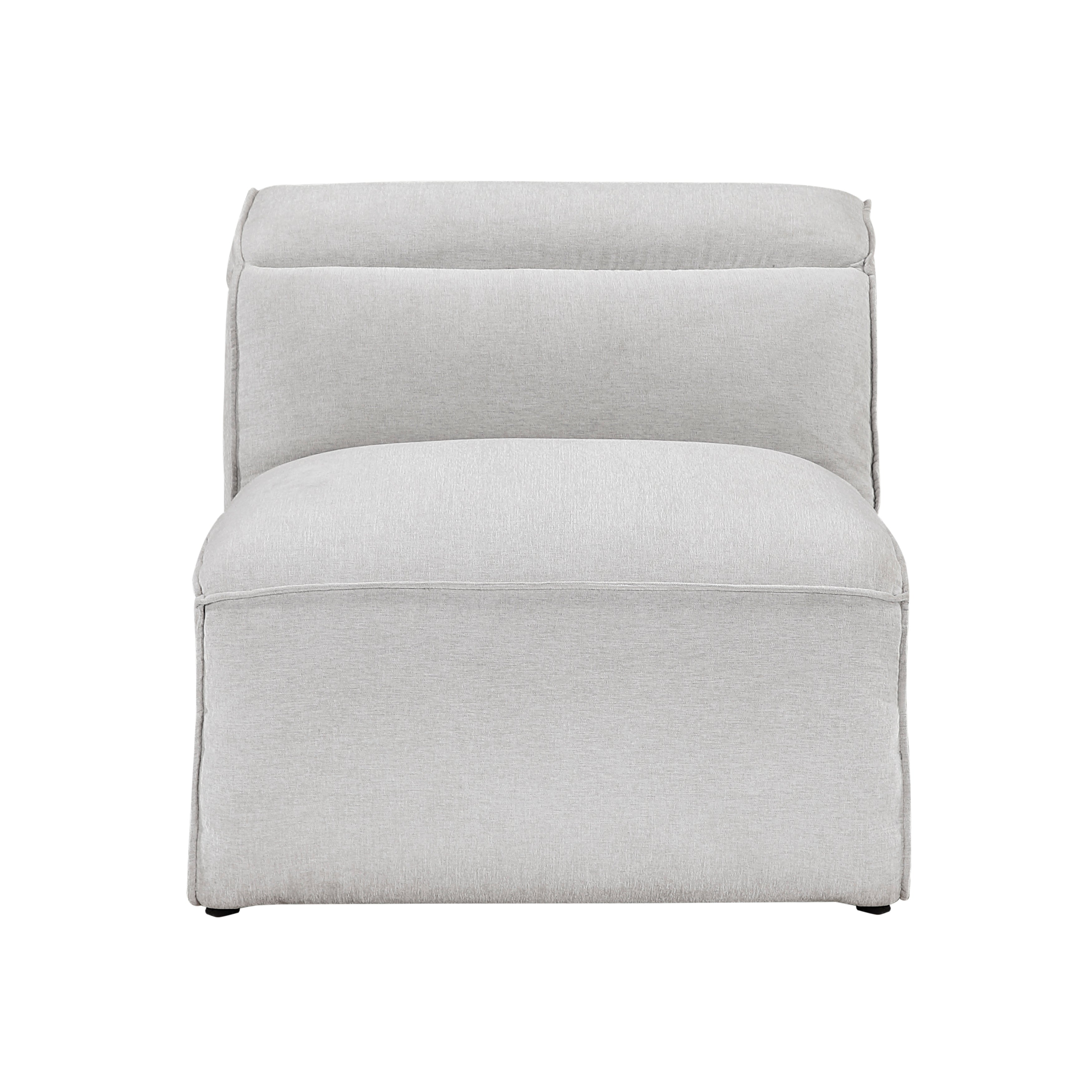 8414GRY-AC (2/5)Armless Chair - 8414GRY-AC
