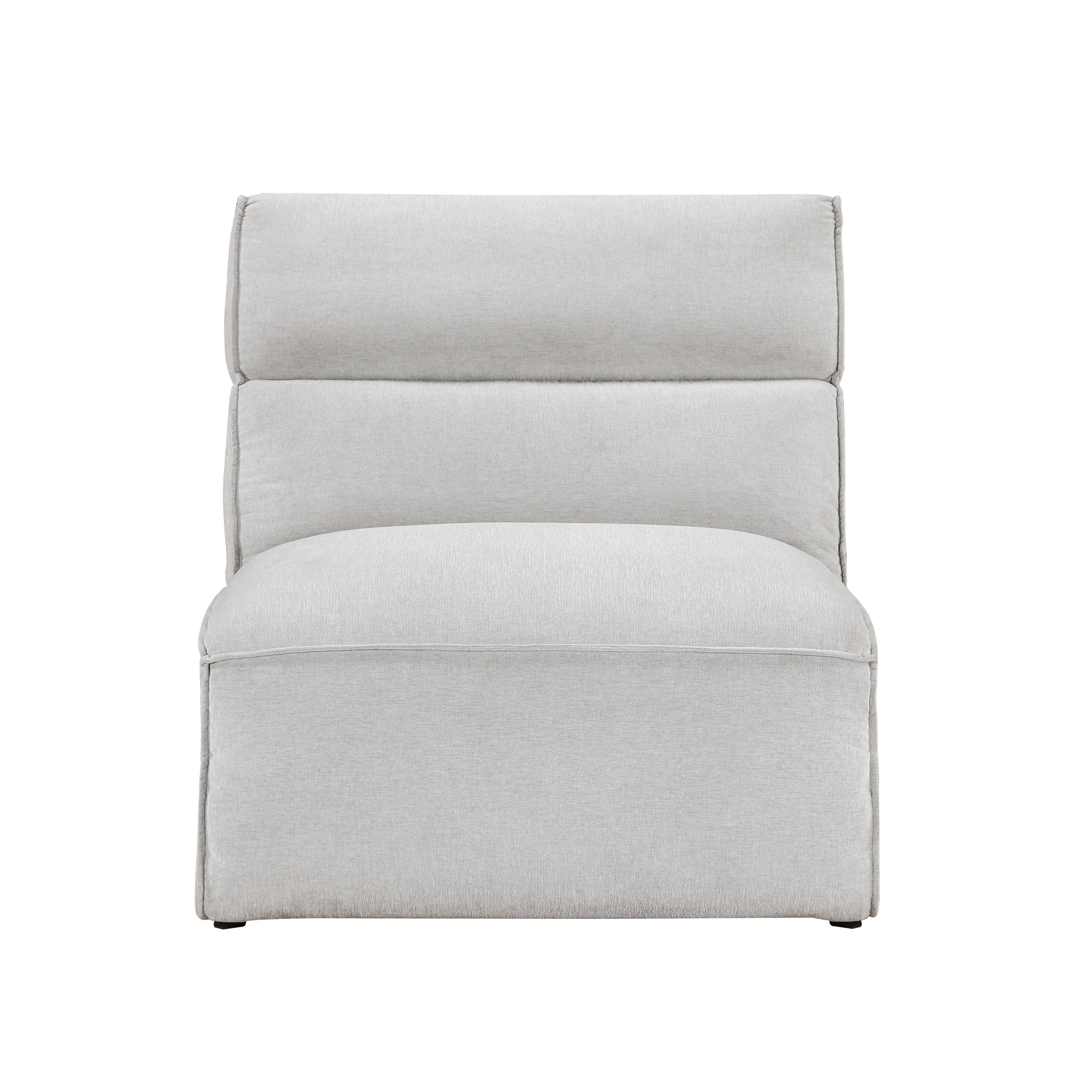 8414GRY-AC (2/5)Armless Chair - 8414GRY-AC
