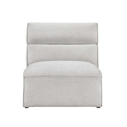 8414GRY-AC (2/5)Armless Chair - 8414GRY-AC