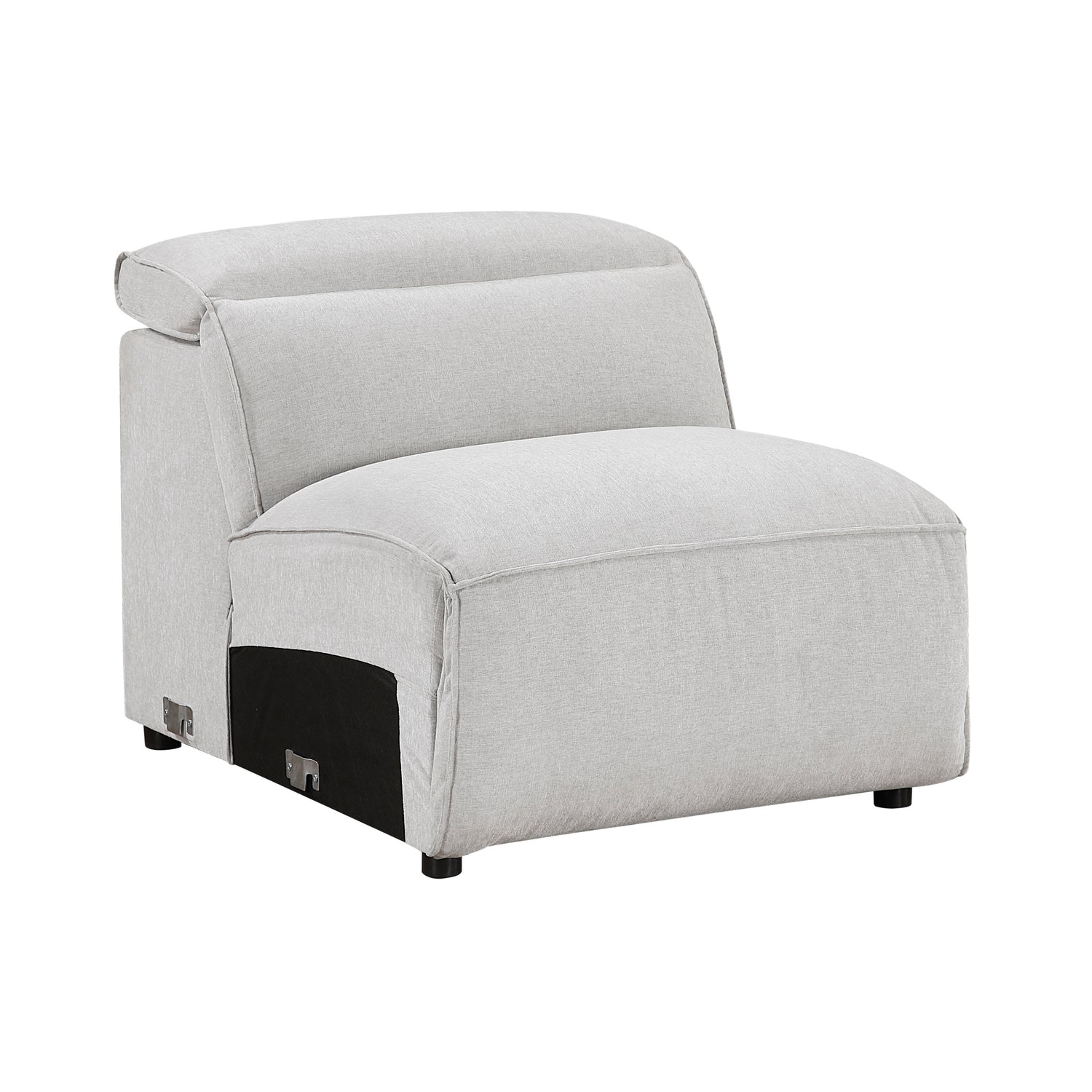 8414GRY-AC (2/5)Armless Chair - 8414GRY-AC