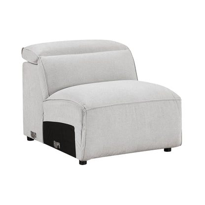 8414GRY-AC (2/5)Armless Chair - 8414GRY-AC