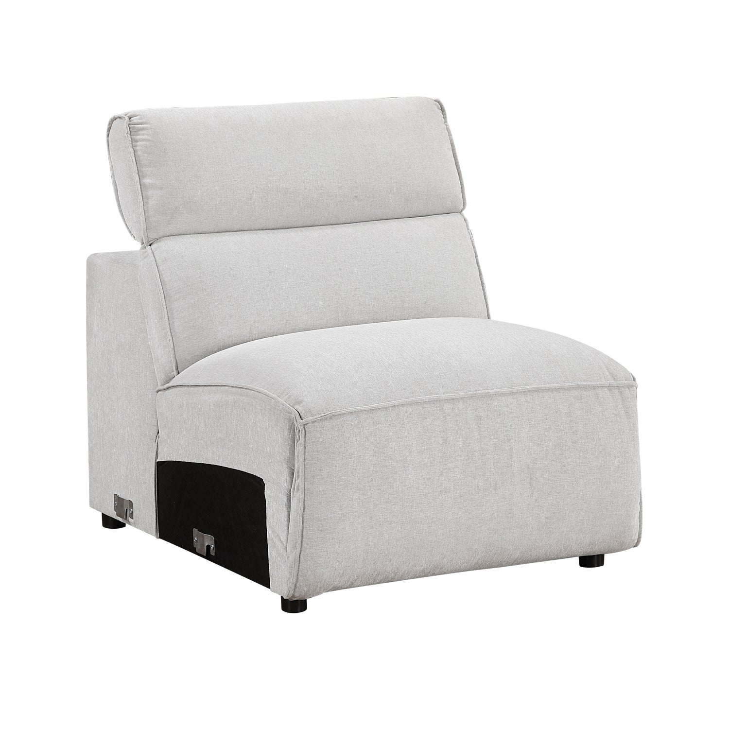 8414GRY-AC (2/5)Armless Chair - 8414GRY-AC