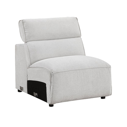 8414GRY-AC (2/5)Armless Chair - 8414GRY-AC