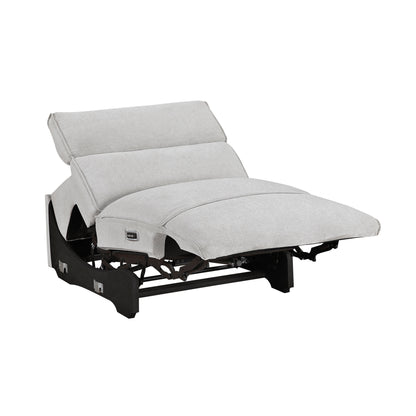 8414GRY-ARPWH (3/5)Power Reclining Armless Chair with Power Headrest - 8414GRY-ARPWH