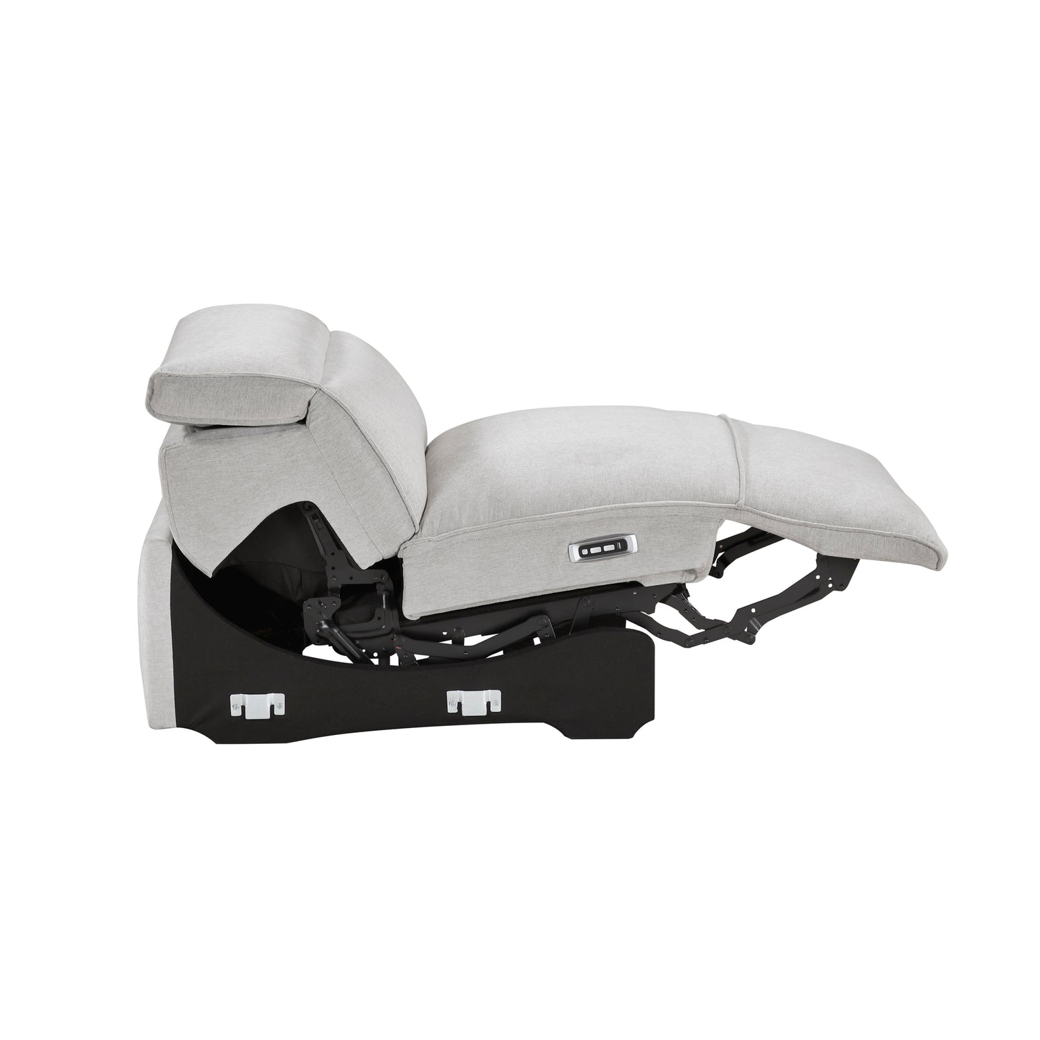 8414GRY-ARPWH (3/5)Power Reclining Armless Chair with Power Headrest - 8414GRY-ARPWH