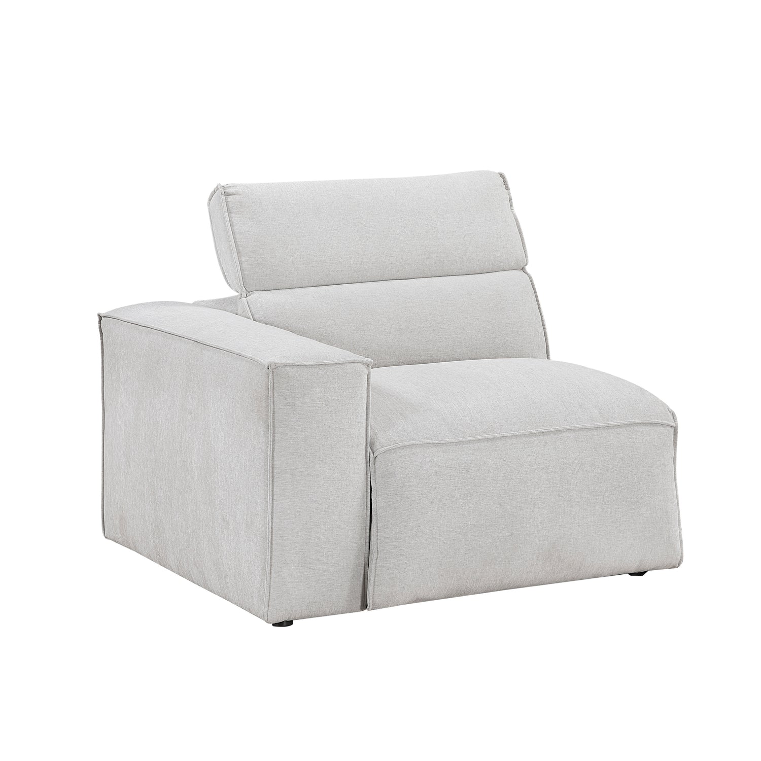 8414GRY-LRPWH (1/5)Power Left Side Reclining Chair with Power Headrest and Charging Ports - 8414GRY-LRPWH