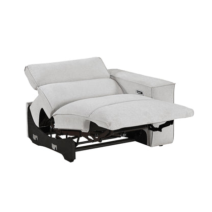 8414GRY-RRPWH (5/5)Power Right Side Reclining Chair with Power Headrest and Charging Ports - 8414GRY-RRPWH