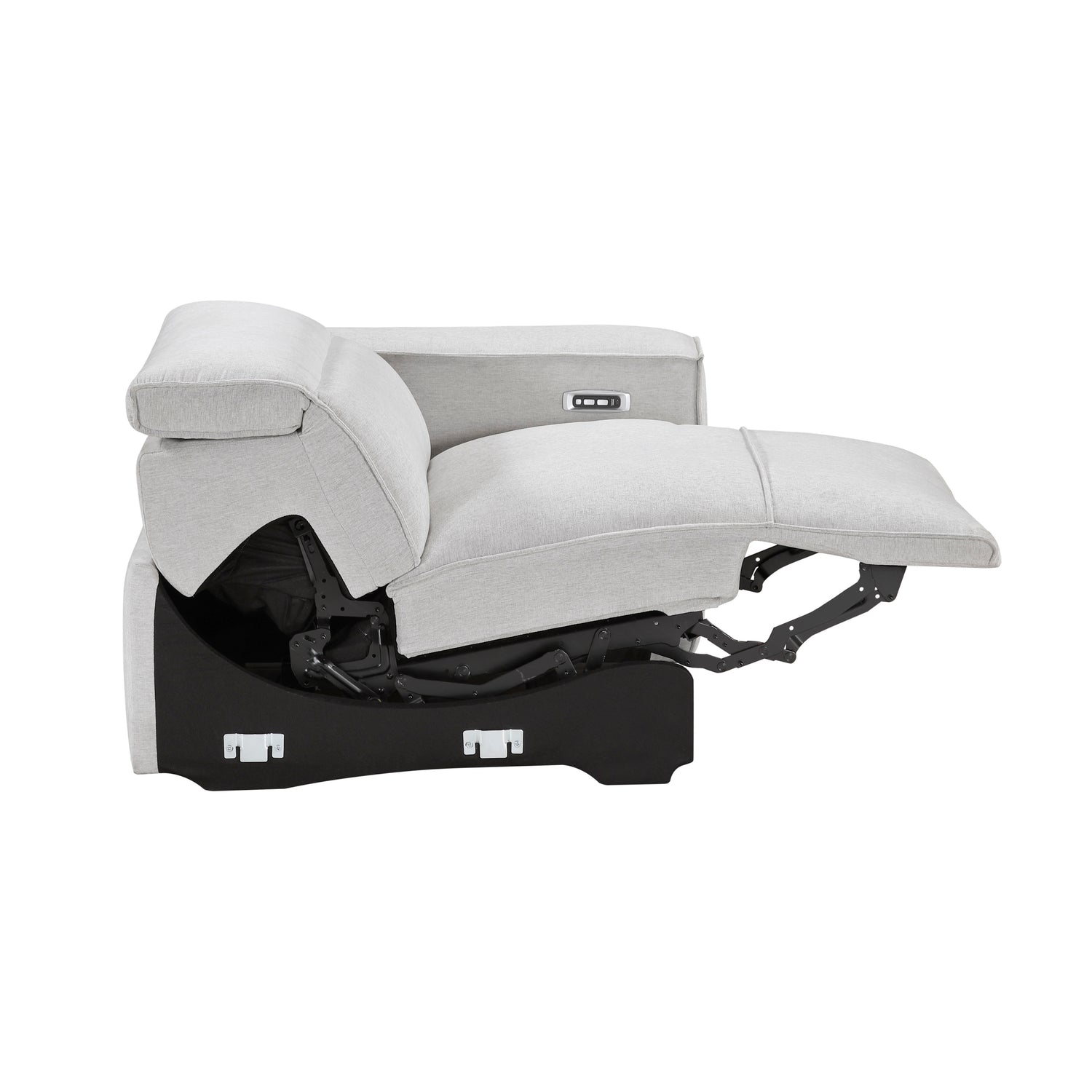 8414GRY-RRPWH (5/5)Power Right Side Reclining Chair with Power Headrest and Charging Ports - 8414GRY-RRPWH