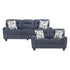 8416BU*2 2pc Set: Sofa, Love - 8416BU*2