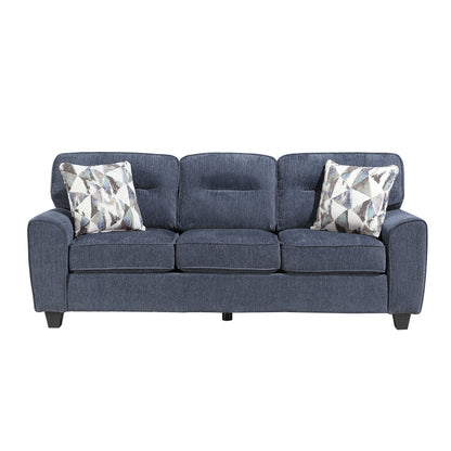 8416BU*2 2pc Set: Sofa, Love - 8416BU*2