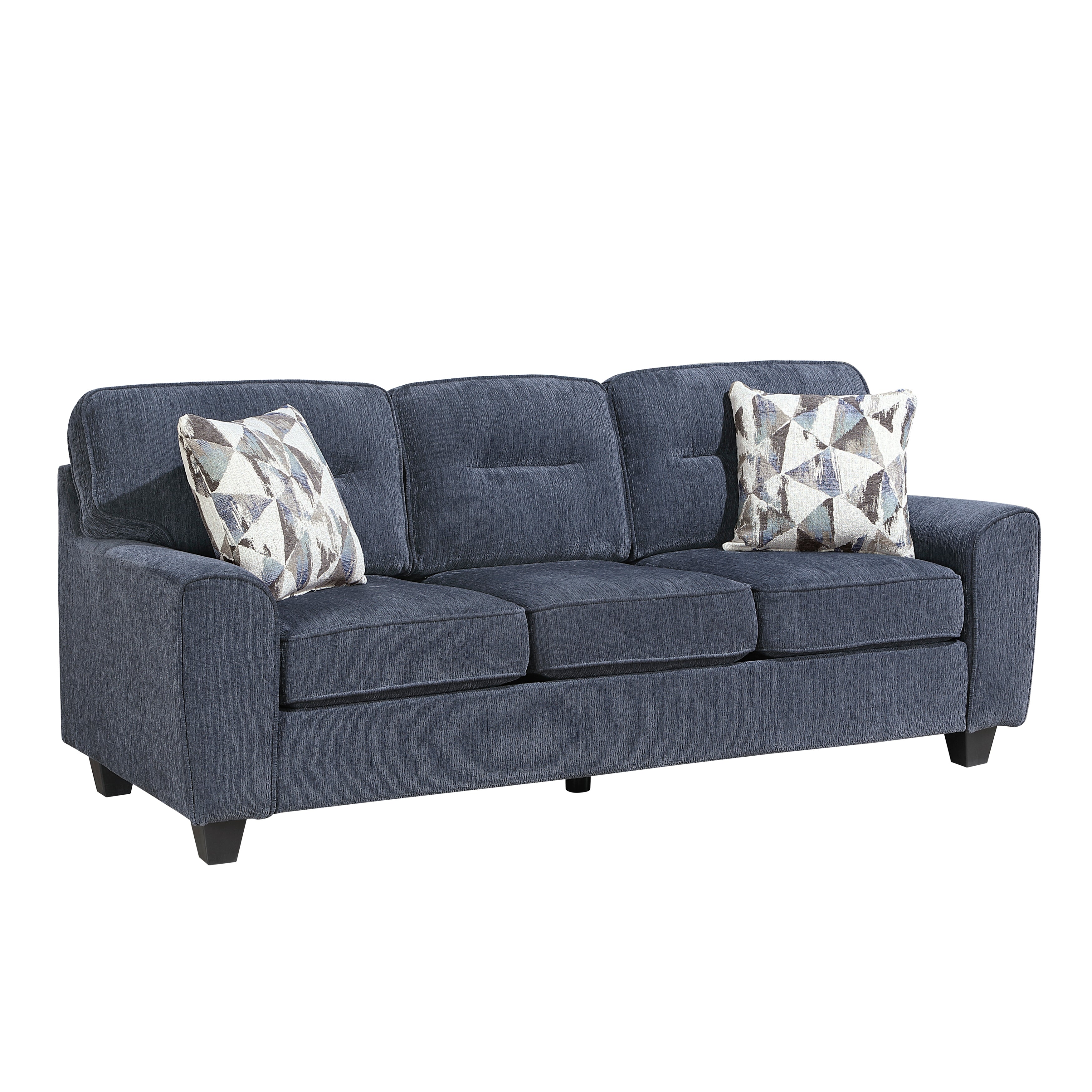 8416BU*2 2pc Set: Sofa, Love - 8416BU*2