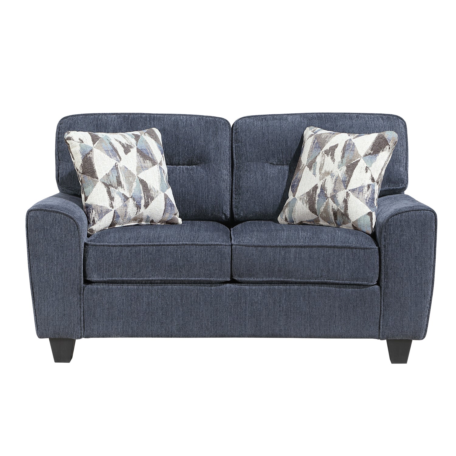 8416BU*2 2pc Set: Sofa, Love - 8416BU*2