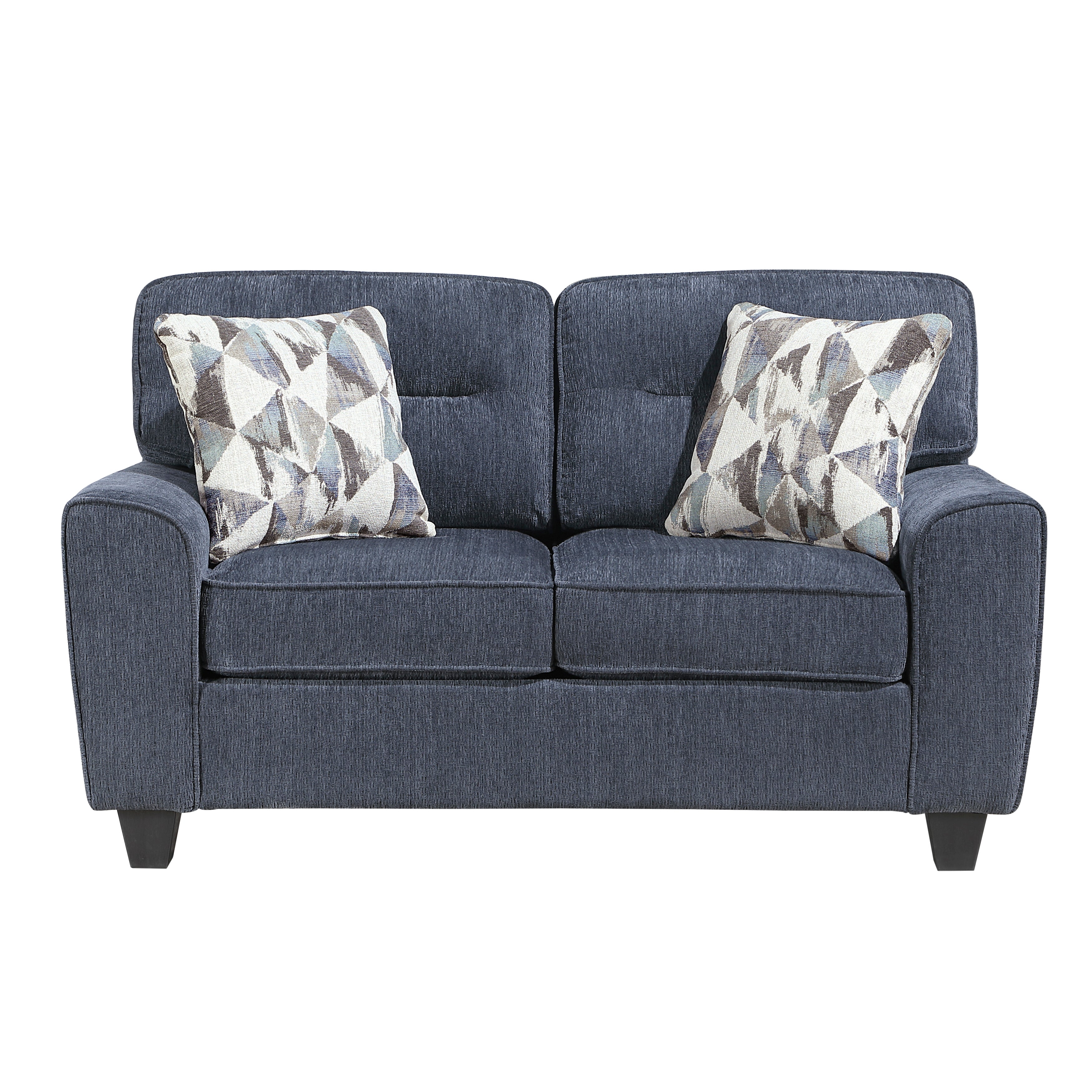 8416BU*2 2pc Set: Sofa, Love - 8416BU*2