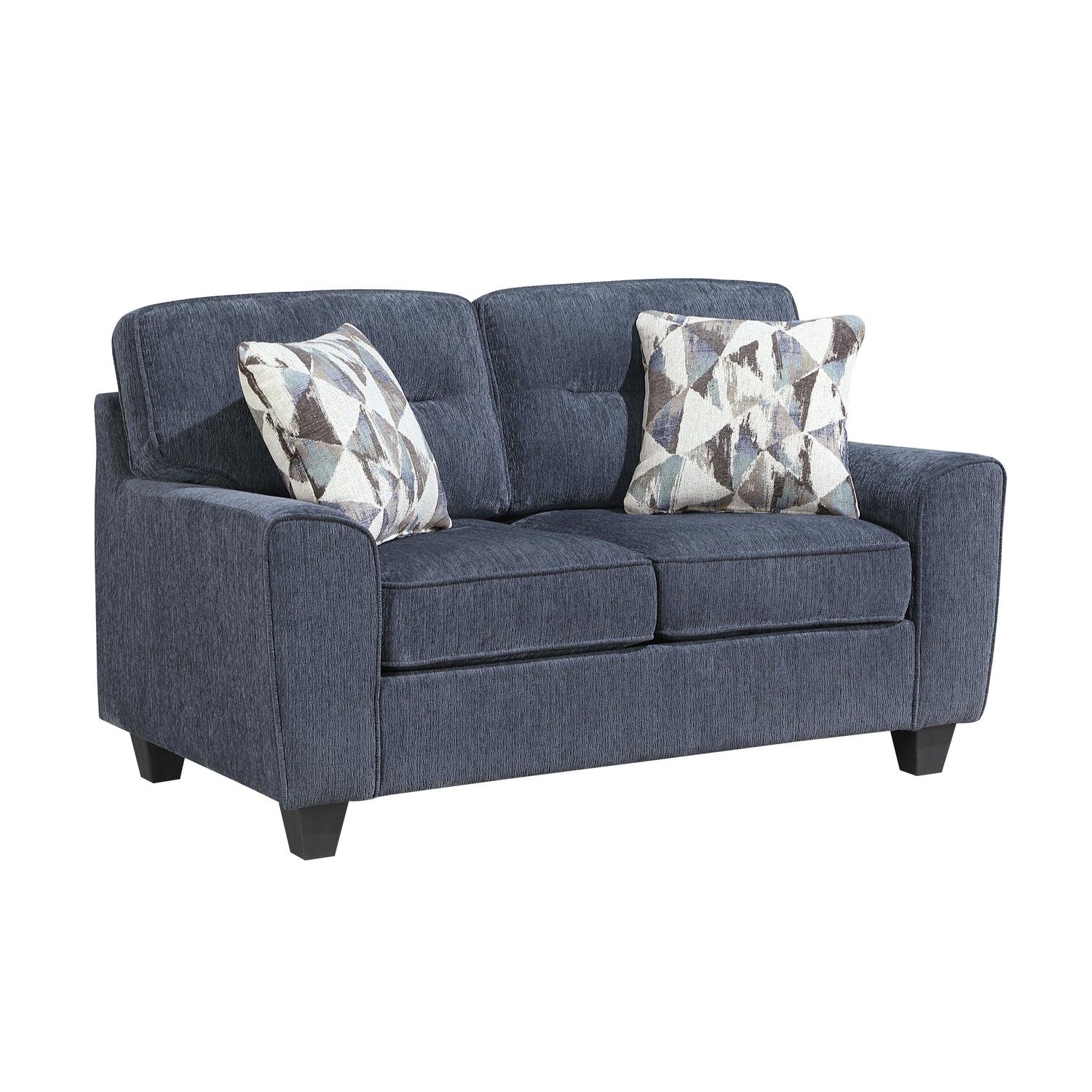 8416BU*2 2pc Set: Sofa, Love - 8416BU*2