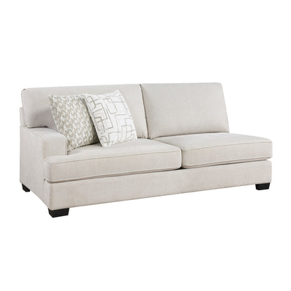 8435BE*42L2R (4)4-Piece Sectional with Ottoman - 8435BE*42L2R