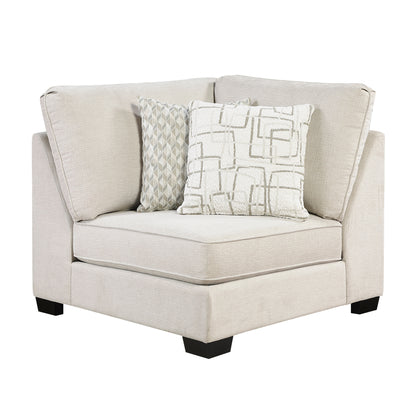 8435BE*42L2R (4)4-Piece Sectional with Ottoman - 8435BE*42L2R