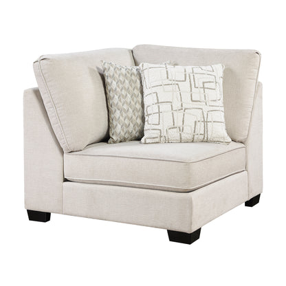 8435BE*42L2R (4)4-Piece Sectional with Ottoman - 8435BE*42L2R