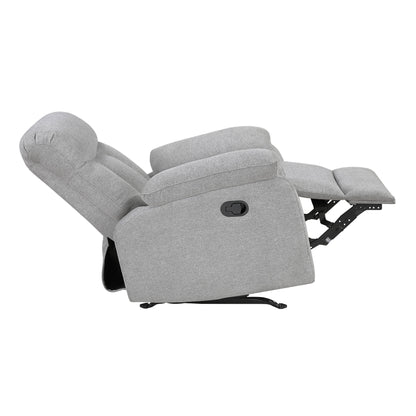 Jules Gray Double Reclining Living Room Set from Homelegance - Luna Furniture