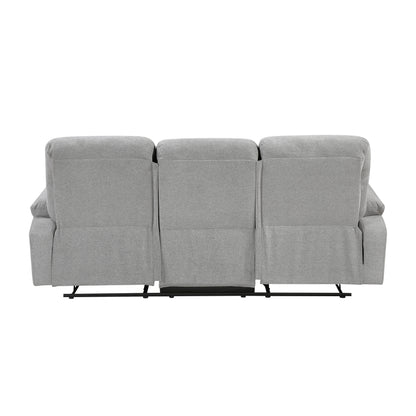 8440GRY*2 2pc Set: Sofa, Love - 8440GRY*2