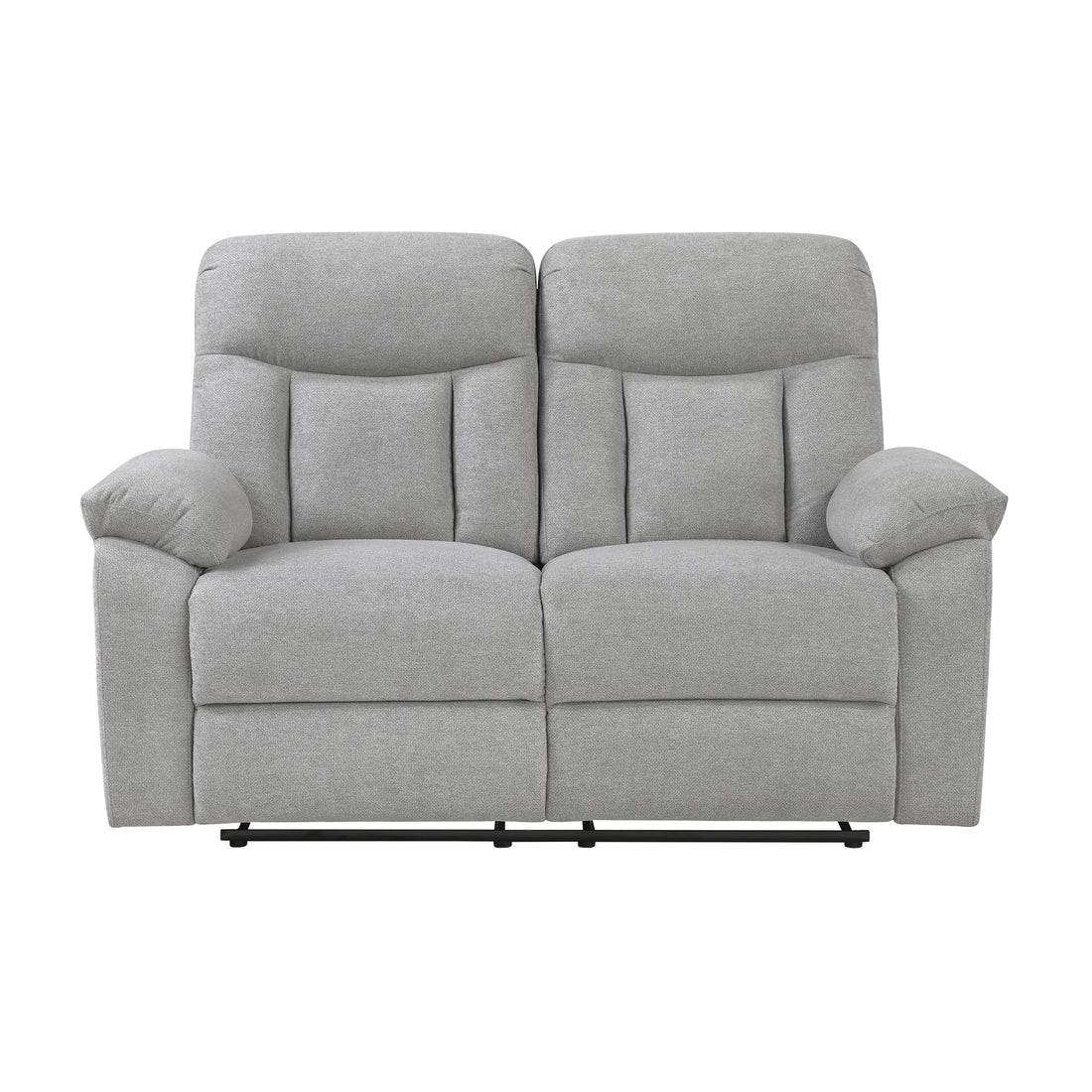 8440GRY-2 Double Reclining Love Seat - 8440GRY-2