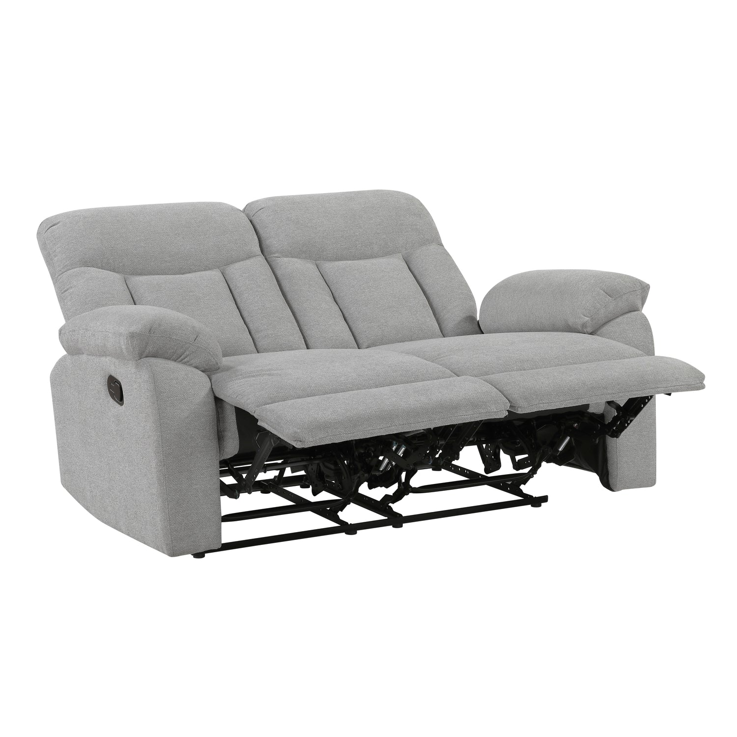 8440GRY-2 Double Reclining Love Seat - 8440GRY-2