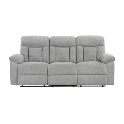 8440GRY-3 Double Reclining Sofa - 8440GRY-3