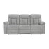 8440GRY-3 Double Reclining Sofa - 8440GRY-3