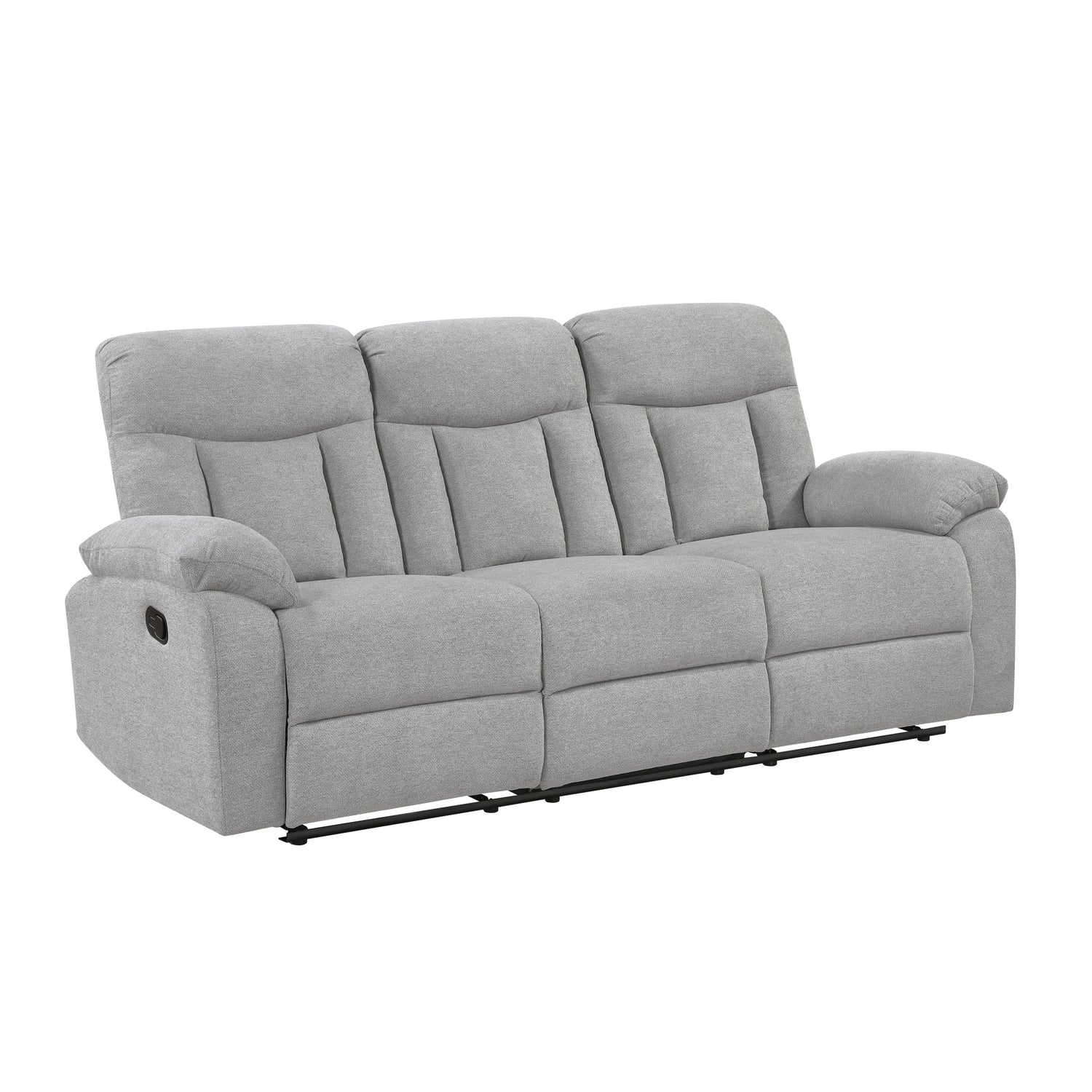 8440GRY-3 Double Reclining Sofa - 8440GRY-3