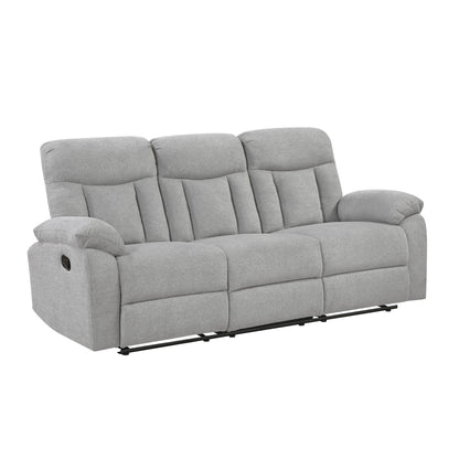 8440GRY-3 Double Reclining Sofa - 8440GRY-3