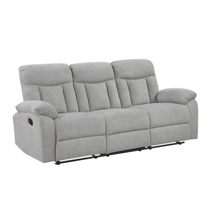 Jules Gray Double Reclining Living Room Set from Homelegance - Luna Furniture
