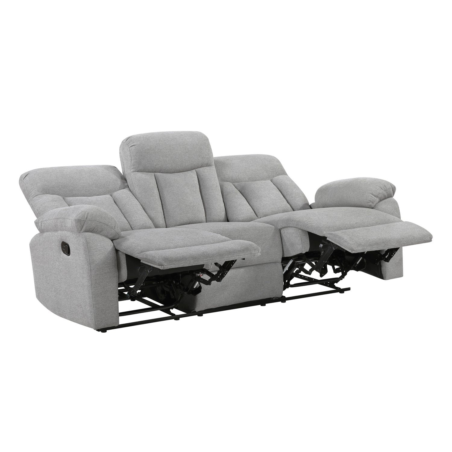 8440GRY-3 Double Reclining Sofa - 8440GRY-3