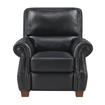 8448BLK-1PB Push Back Reclining Chair - 8448BLK-1PB