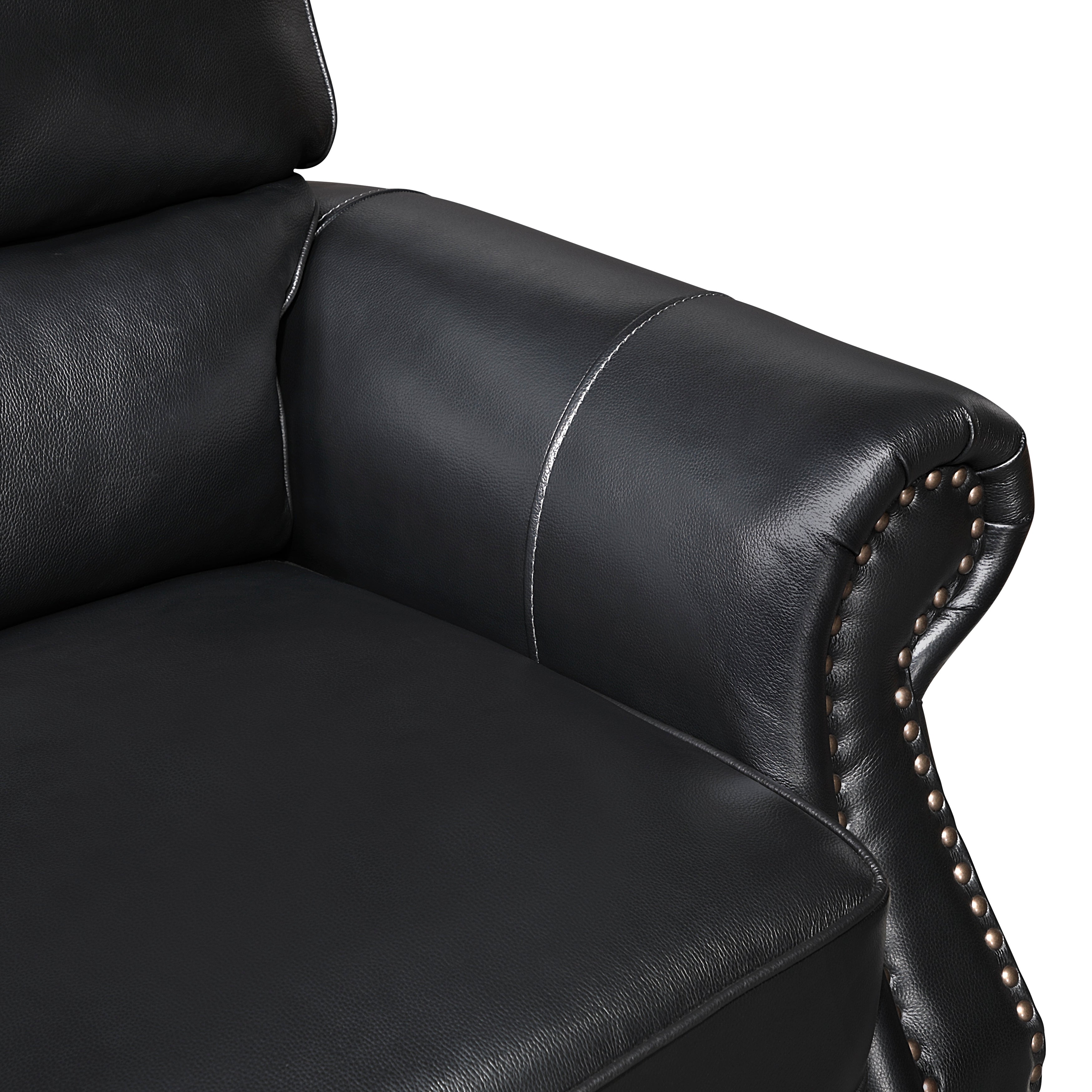 8448BLK-3 Sofa - 8448BLK-3