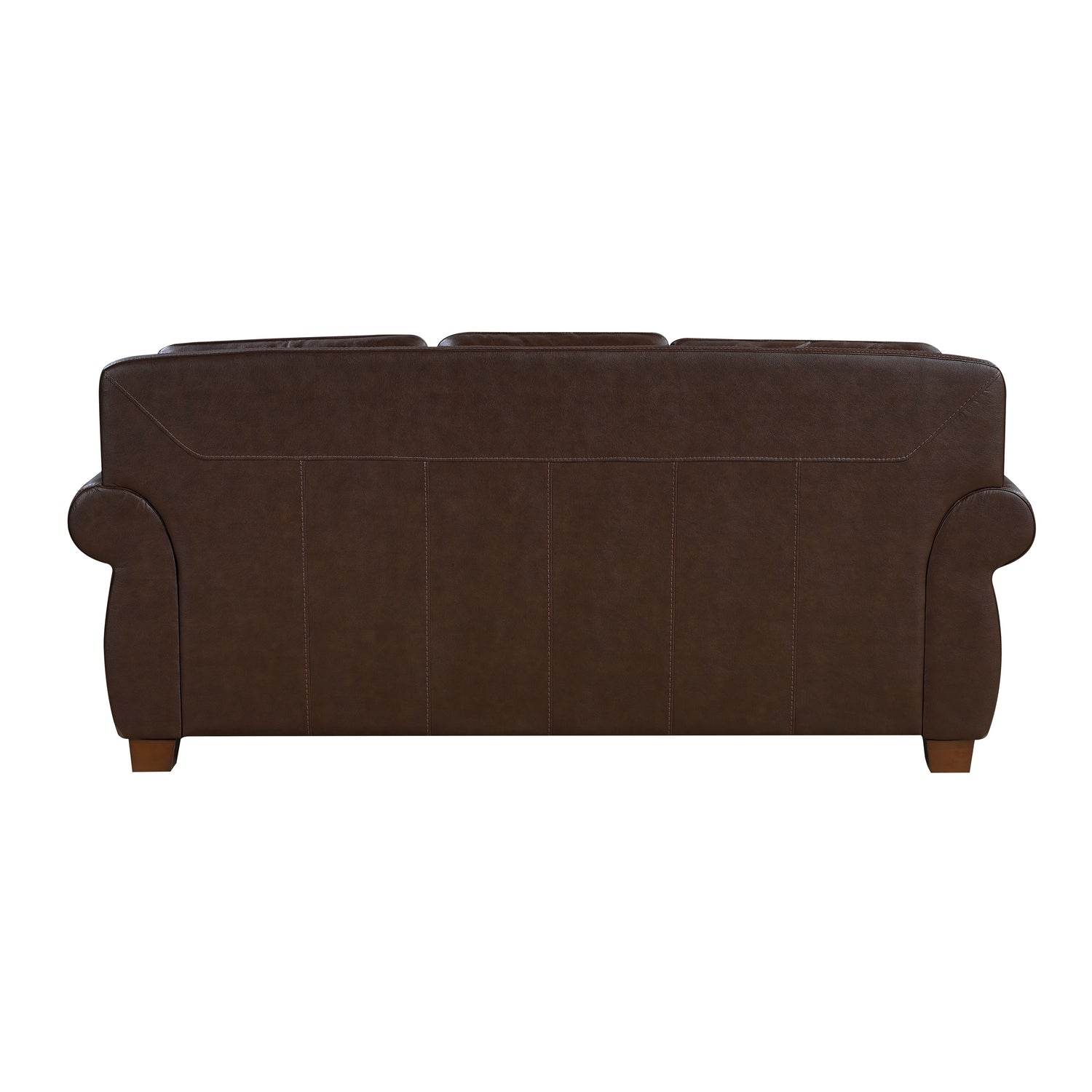 8448BRW*2 2pc Set: Sofa, Love - 8448BRW*2