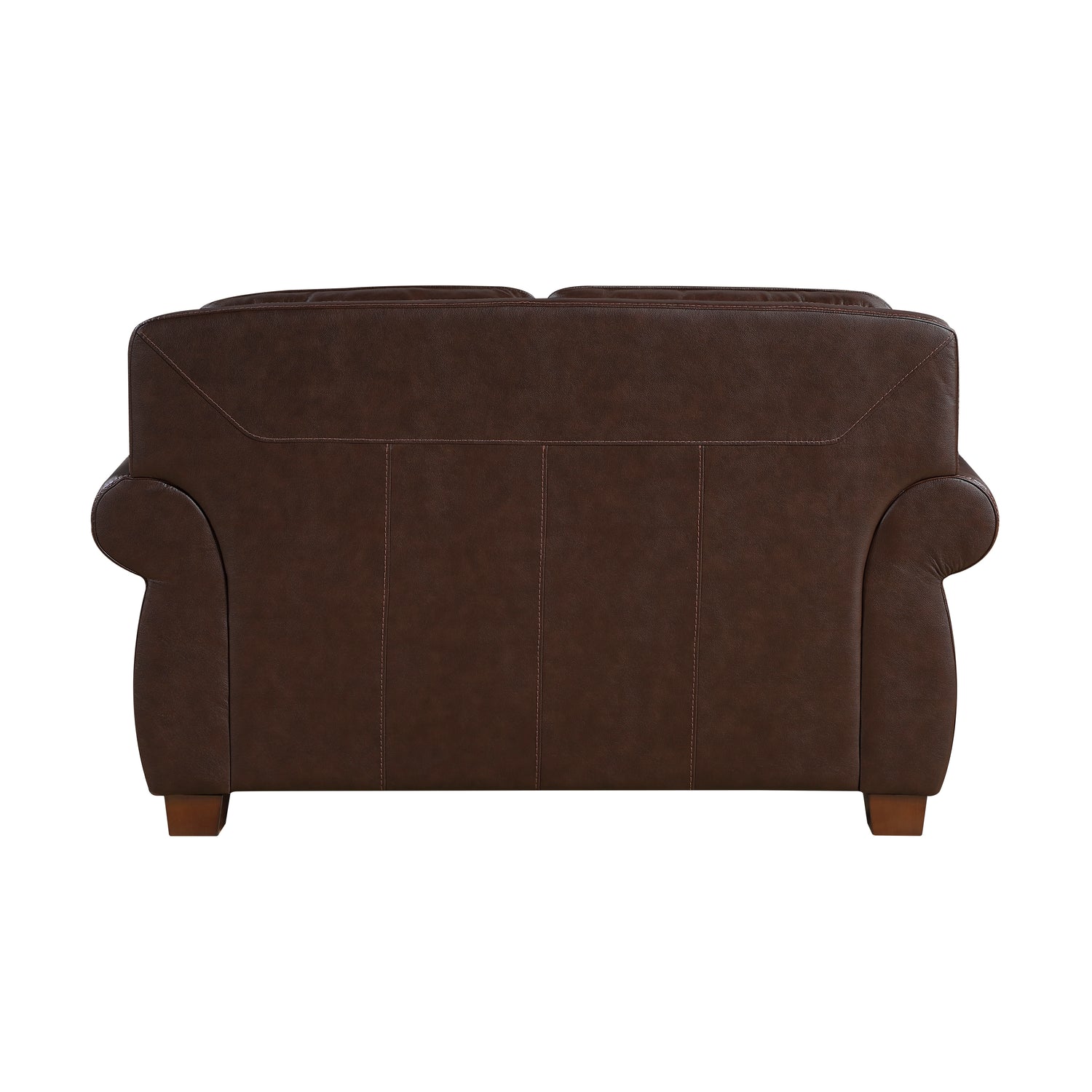 8448BRW*2 2pc Set: Sofa, Love - 8448BRW*2