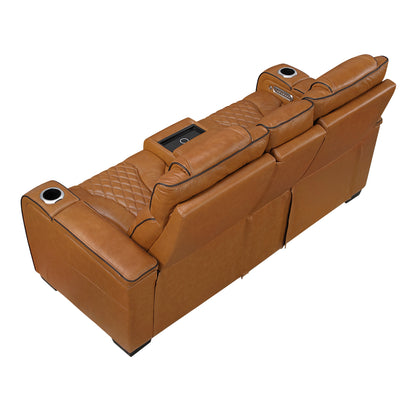 8449BR*2PWHM 2pc Set: Sofa, Love (Power) - 8449BR*2PWHM