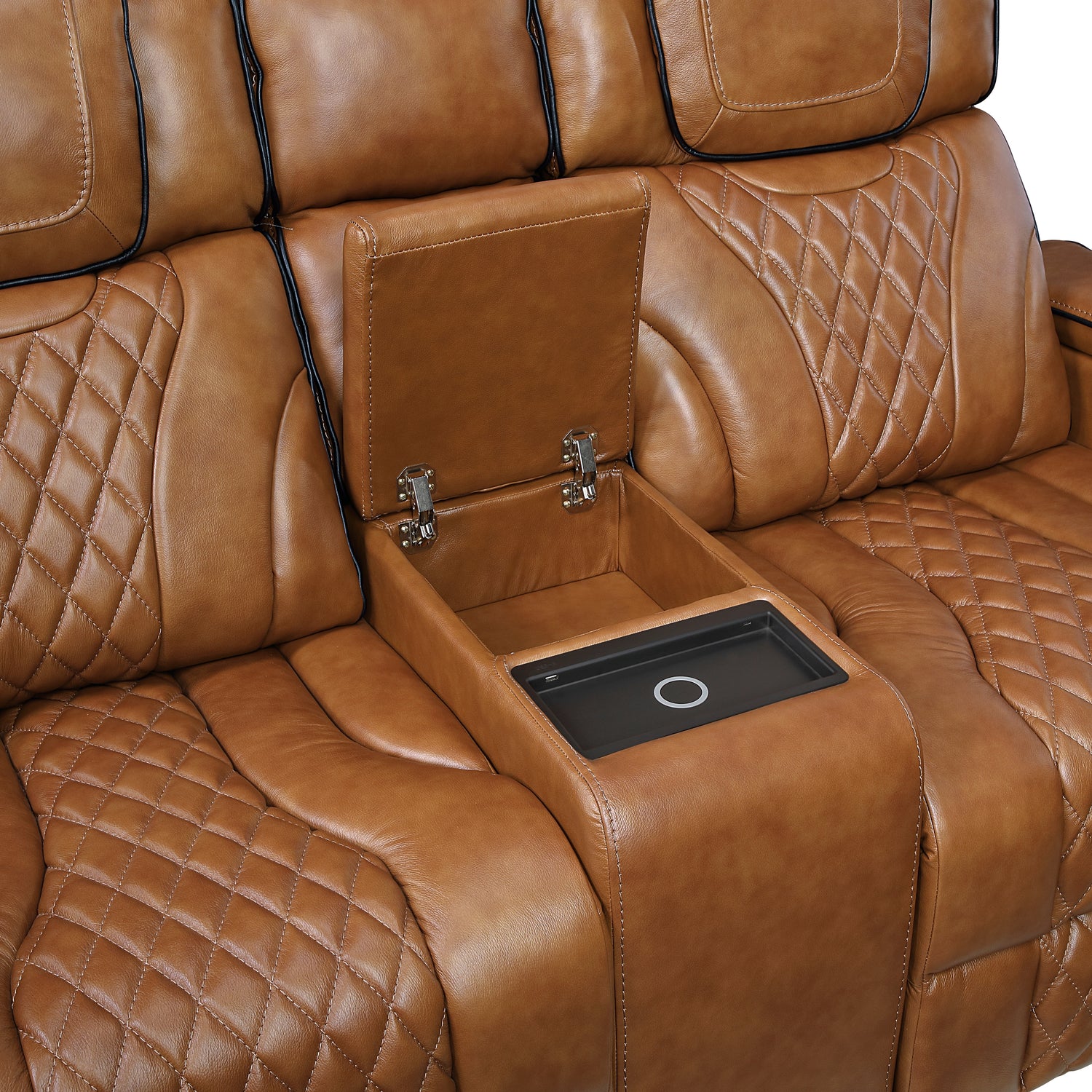 8449BR*2PWHM 2pc Set: Sofa, Love (Power) - 8449BR*2PWHM